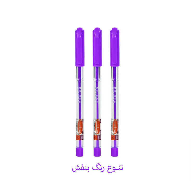خودکار 0.7 میلی متری سلنا مدل رنگی به همراه غلط گیر بسته 4 عددی
