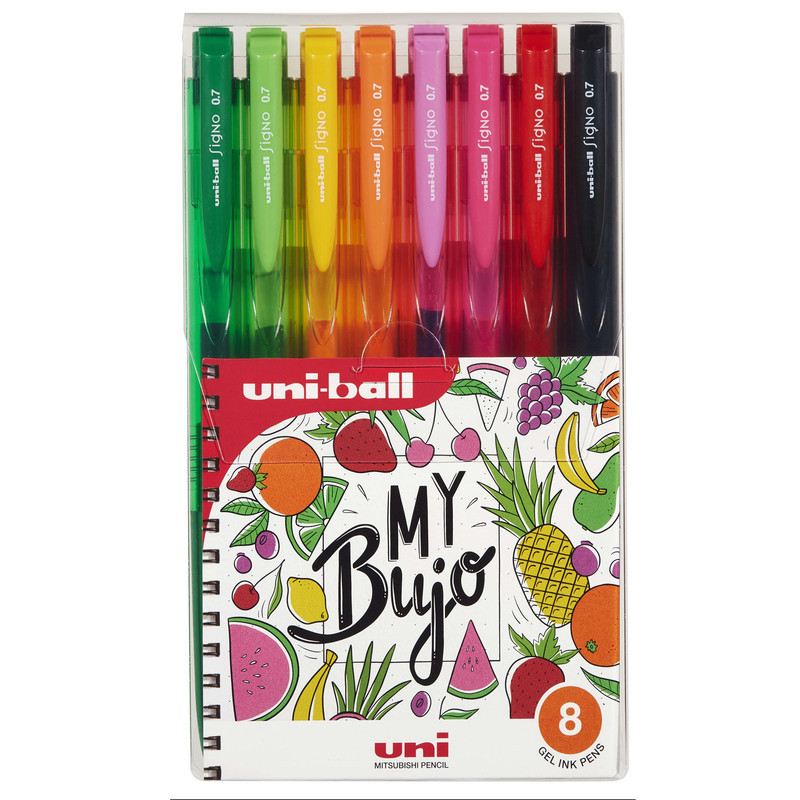 روان نویس یونی بال مدل my bujo بسته 8 عددی