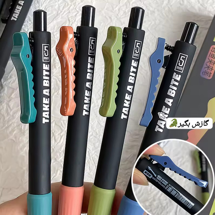 روان نویس 0.5 میلی متری لنگو مدل TAKE A BITE Aligator