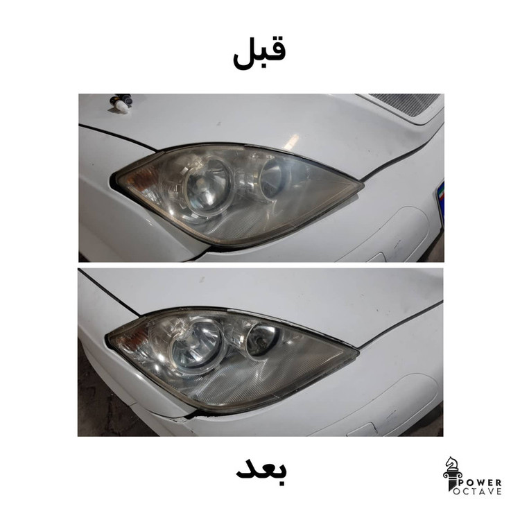 اسپری شفاف کننده چراغ خودرو هالک مدل تو استپس حجم 40 میلی لیتر