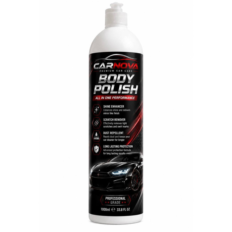 پولیش زبر بدنه خودرو کارنوا مدل Body-Polish وزن 1000 گرم