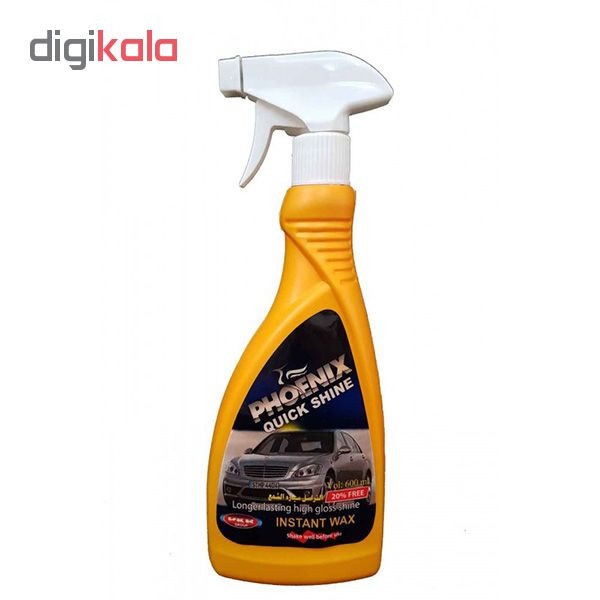 اسپری واکس بدنه خودرو فونیکس مدل PH-600Q حجم 600 میلی لیتر