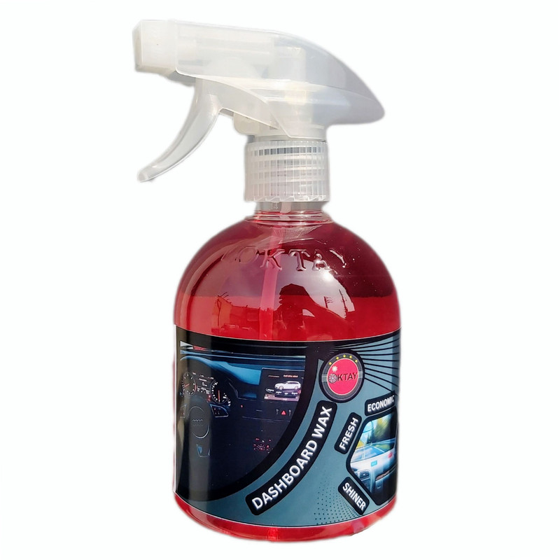 اسپری واکس داشبورد خودرو نانو اکتای مدل ECO-RED حجم 550 میلی لیتر