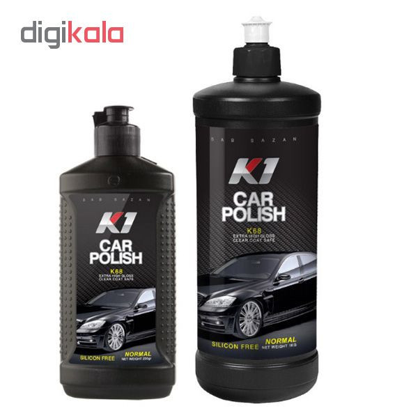 پولیش خودرو کی وان مدل k68-Black مقدار 1000 گرم