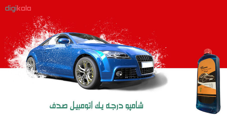 شامپو براق کننده بدنه خودرو صدف مدل SF-500ml حجم 500 میلی لیتر