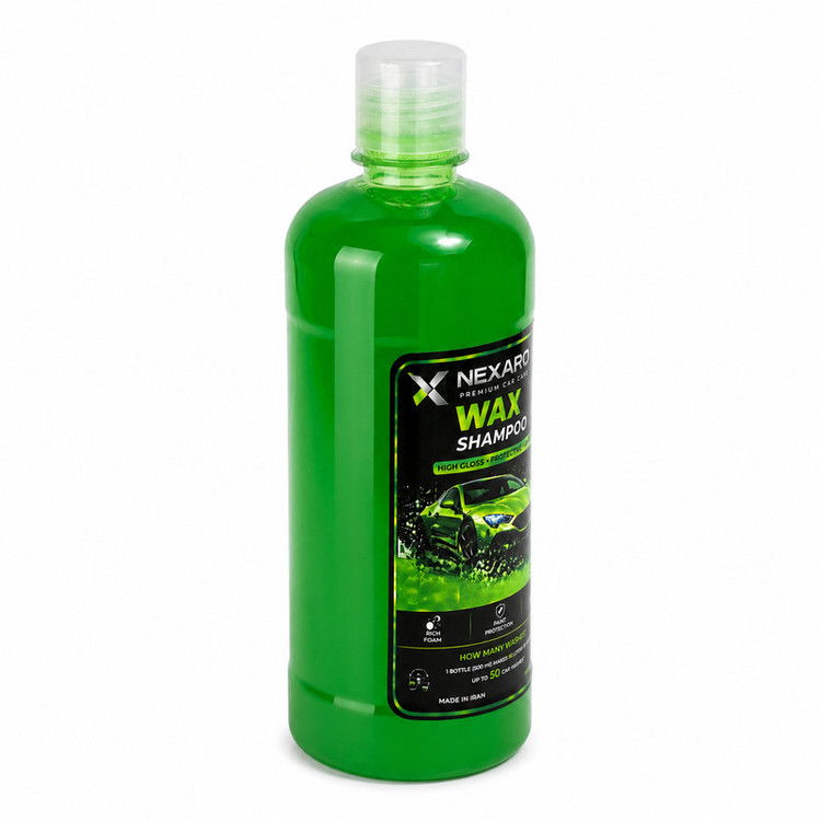 شامپو واکس بدنه خودرو نکسارو مدل Wax حجم 500 میلی لیتر