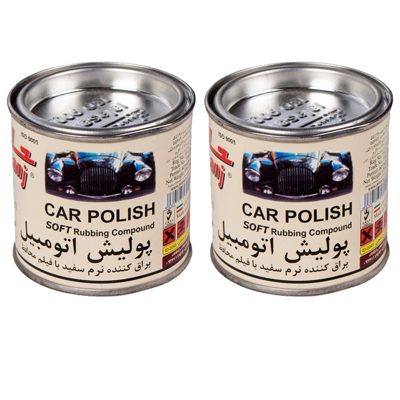 پولیش بدنه خودرو جلاسنج کد P02 وزن 170 گرم بسته 2 عددی