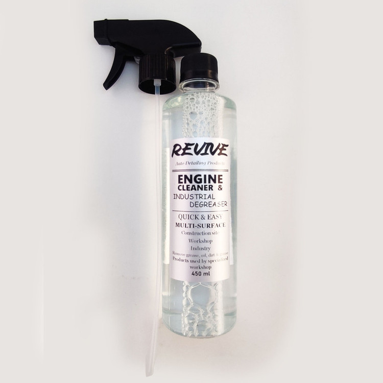 اسپری موتور شوی و چربی شوی صنعتی ریوایو مدل multi surface حجم 450ml