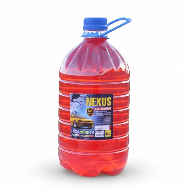 شامپو بدنه خودرو نانو براق کننده و تمیز کننده نکسوس مدل nexus-40 حجم 4 لیتر