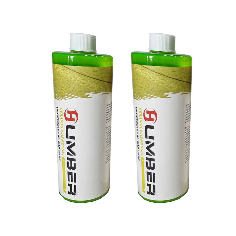 شامپو کارواش هامبر مدل آب گریز کننده کد Ceramic-X36 حجم 1 لیتر مجموعه 2 عددی