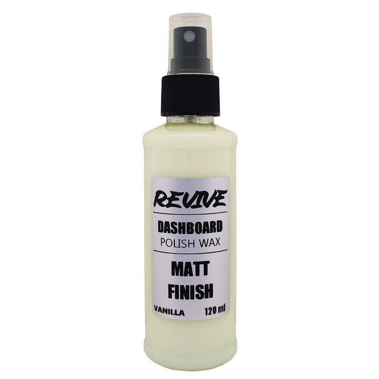 واکس و محافظ داشبورد مات ریوایو مدل matt finish حجم 120ml