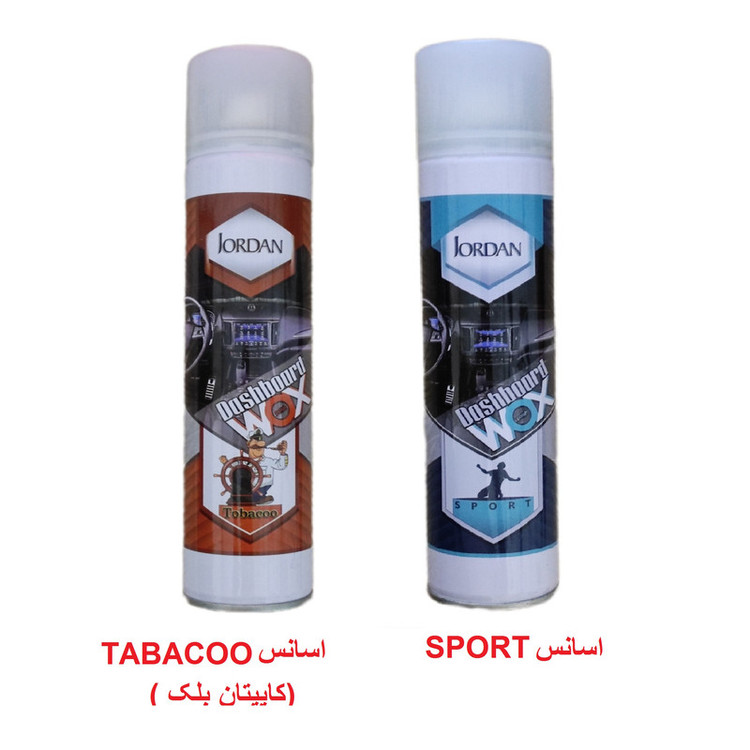 اسپری براق کننده و خوشبو کننده داشبورد جردن مدل TABOSPORT حجم 300 میلی لیتر
