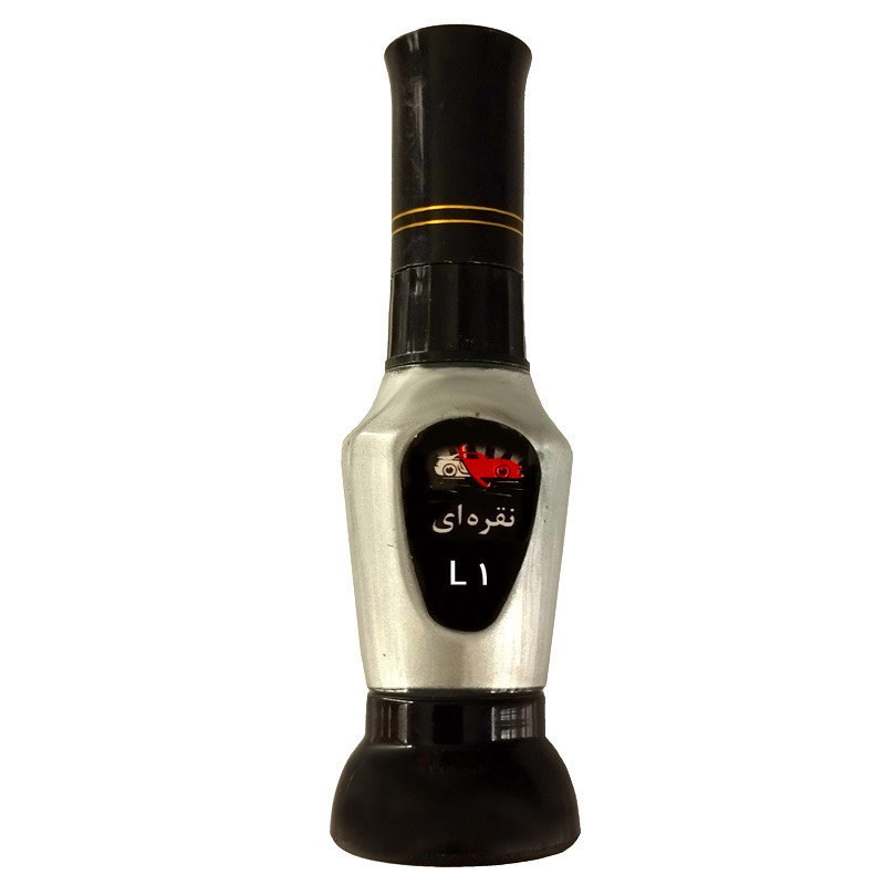 لاک خشگیر نقره ای بدنه خودرو مدل 2 سره کد L1-67202T-67902-67901 حجم 20 میلی لیتر
