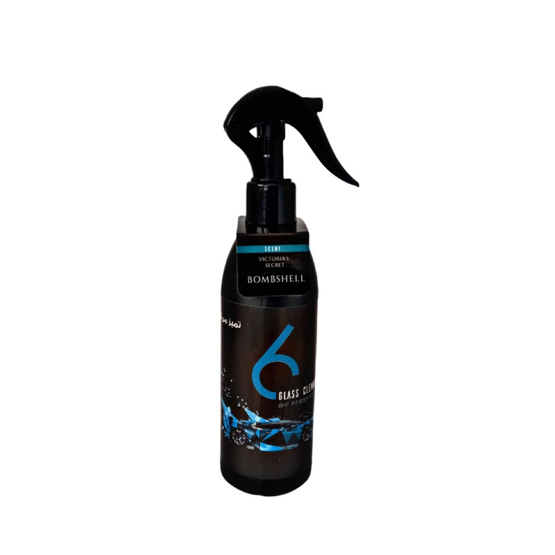 اسپری خوشبو کننده و شیشه شور اتومبیل سیکس مدل Glass Cleaner با رایحه ویکتوریا سکرت بومشل حجم 270 میلی لیتر