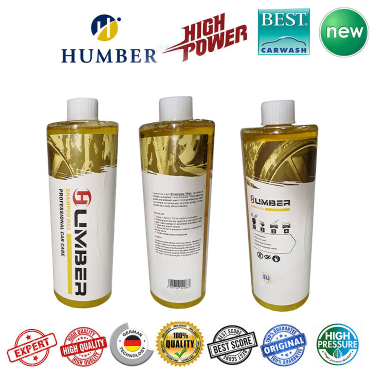 شامپو کارواش هامبر مدل براق کننده Wax1000 حجم 1 لیتر مجموعه 2 عددی
