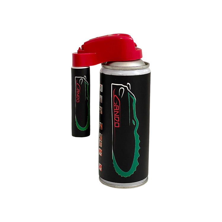 پک اسپری و قلم خشگیر بدنه خودرو گاندو نقره ای کد رنگ 67905C