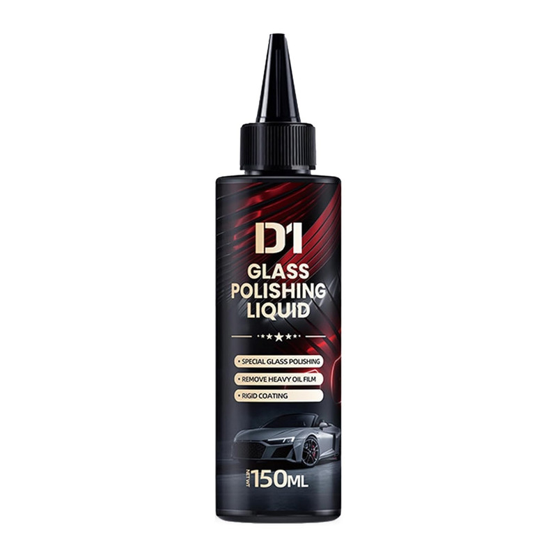 واکس شیشه‌شوی آبگریز کننده شیشه خودرو مدل D1 glass polishing liquid حجم 150 میلی لیتر