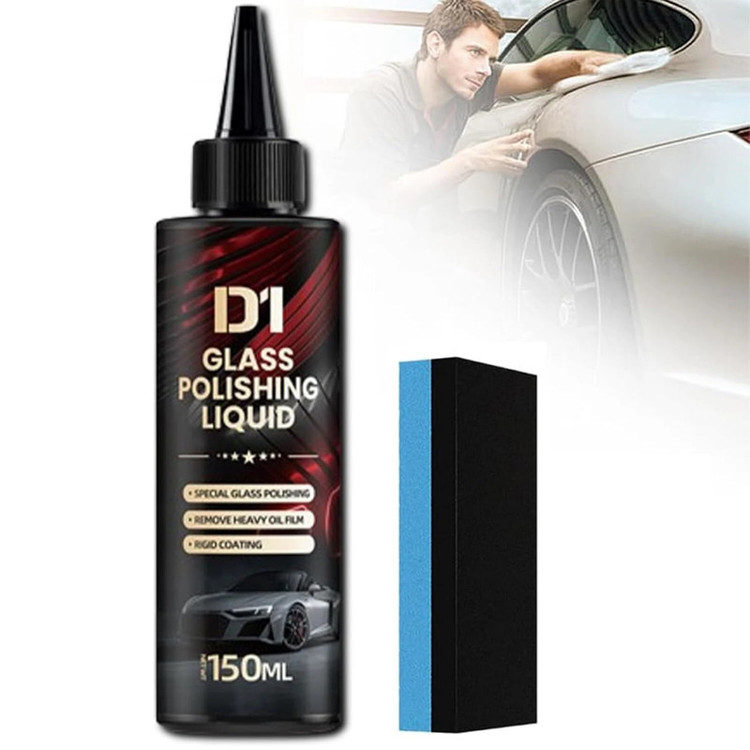 واکس شیشهشوی آبگریز کننده شیشه خودرو مدل D1 glass polishing liquid حجم 150 میلی لیتر