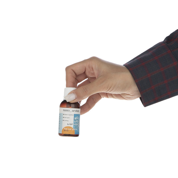 محلول نانو آبگریز و ضد لک بدنه خودرو آرشین مدل repellent حجم 30 میلی لیتر