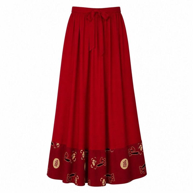 دامن چین‌دار زنانه مدل نازلی