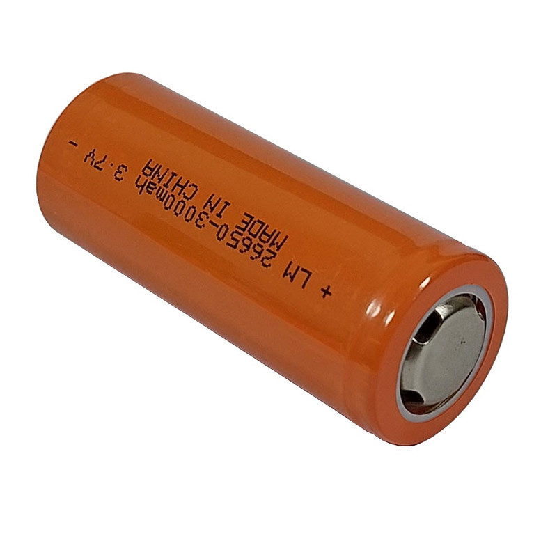 باتری لیتیوم یون قابل شارژ مدل LM-N26650 ظرفیت 3000 میلی آمپر ساعت