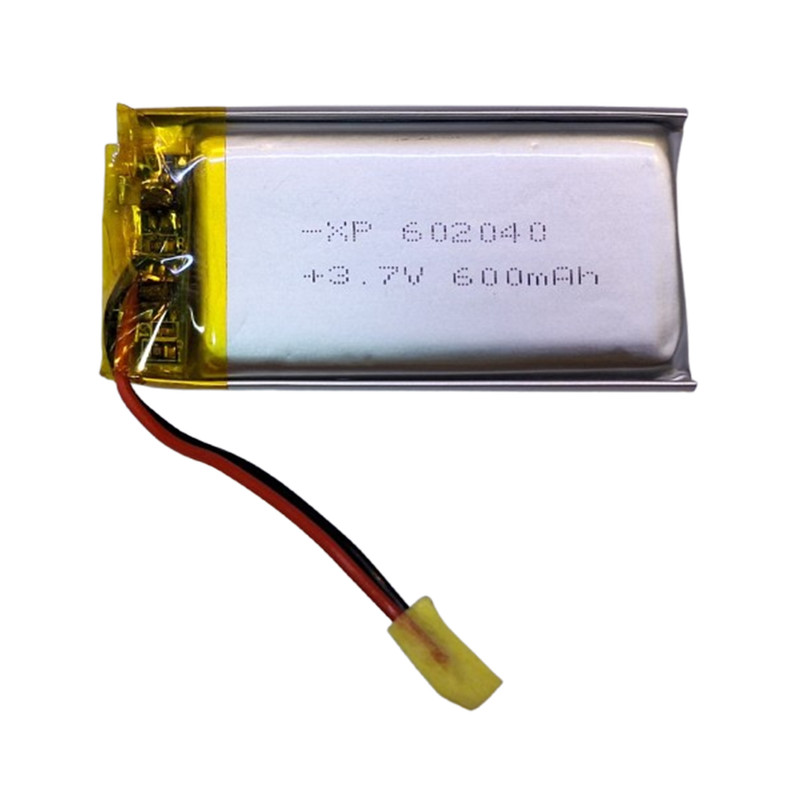 باتری لیتیومی قابل شارژ مدل XP-602040 ظرفیت 600 میلی‌ آمپر ساعت