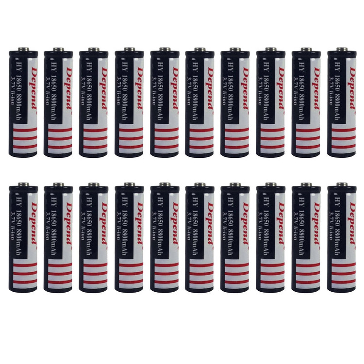 باتری لیتیوم یون قابل شارژ دیپند مدل HY ظرفیت 8800 میلی آمپر ساعت بسته 5 عددی