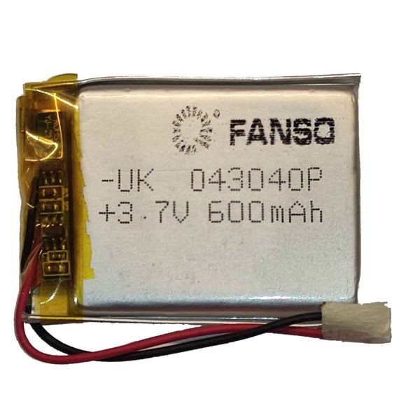 باتری لیتیومی فانسو مدل d-600 ظرفیت 600 میلی آمپر