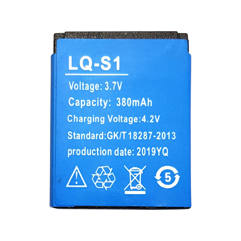 باتری لیتیومی مدل LQ-S1 ظرفیت 380 میلی آمپر ساعت