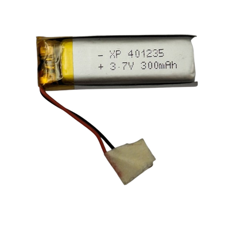 باتری لیتیومی قابل شارژ مدل XP-401235 ظرفیت 300 میلی‌ آمپر ساعت