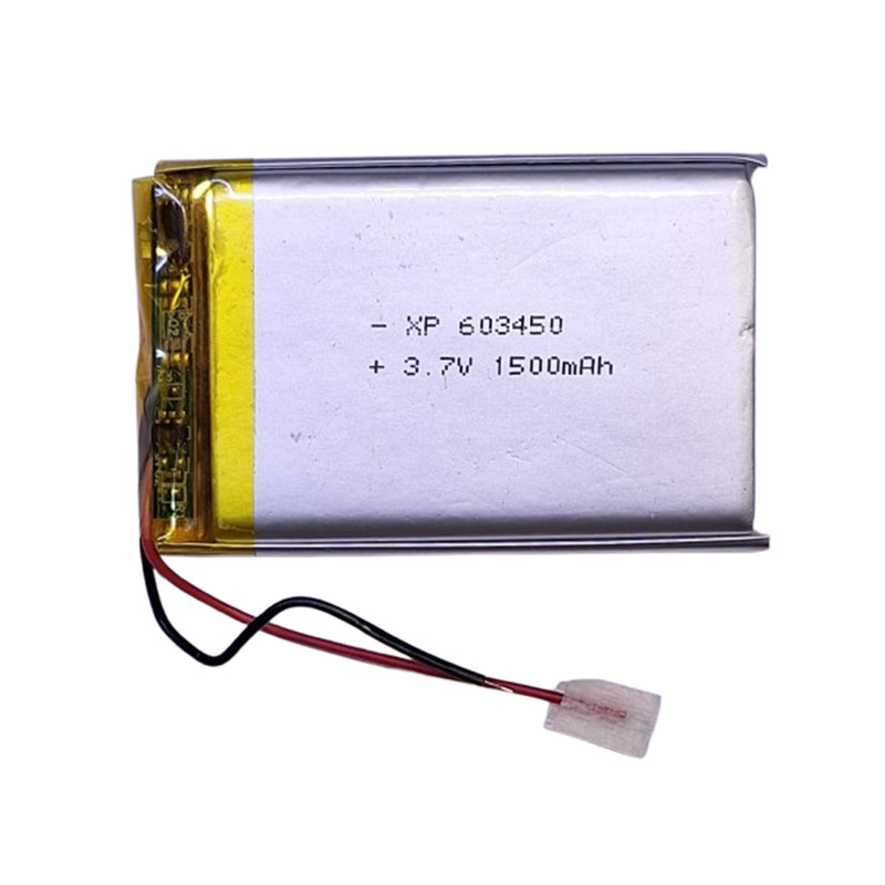 باتری لیتیومی قابل شارژ مدل XP-603450 ظرفیت 1500 میلی‌ آمپر ساعت