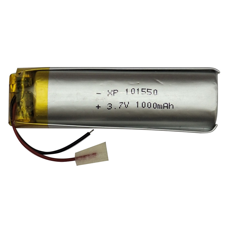 باتری لیتیومی قابل شارژ مدل XP-101550 ظرفیت 1000 میلی‌ آمپر ساعت