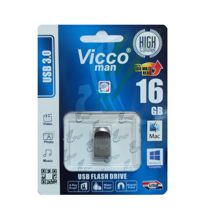 فلش مموری ویکومن مدل VC371 ظرفیت 16 گیگابایت با رابط USB3.0