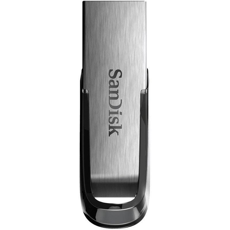 فلش مموری سن دیسک مدل Ultra Flair CZ73 ظرفیت 16 گیگابایت با بدنه فلزی، پورت USB 3.0، سازگار با USB 2.0 و قابلیت رمزگذاری فایل‌ها