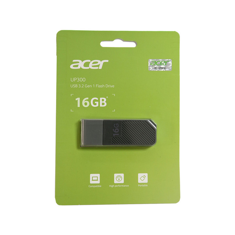 فلش مموری ایسر مدل UP300 ظرفیت 16 گیگابایت با رابط USB 3.2