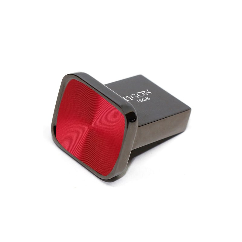 فلش مموری تایگون مدل Pincolor ظرفیت 16 گیگابایت رابط USB 2.0 طراحی بندانگشتی مقاوم در برابر آب، ضربه، شوک و گرد و غبار مناسب استفاده هم‌سطح با پورت