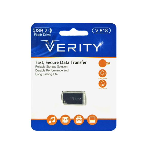 فلش مموری وریتی مدل V818 ظرفیت 16 گیگابایت
