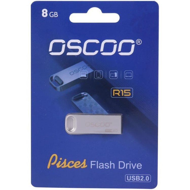 فلش مموری اوسکو مدل R15 ظرفیت 8 گیگابایت با رابط USB 2.0