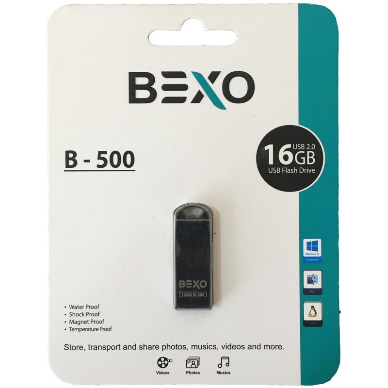 فلش مموری بکسو مدل B-500 ظرفیت 16 گیگابایت