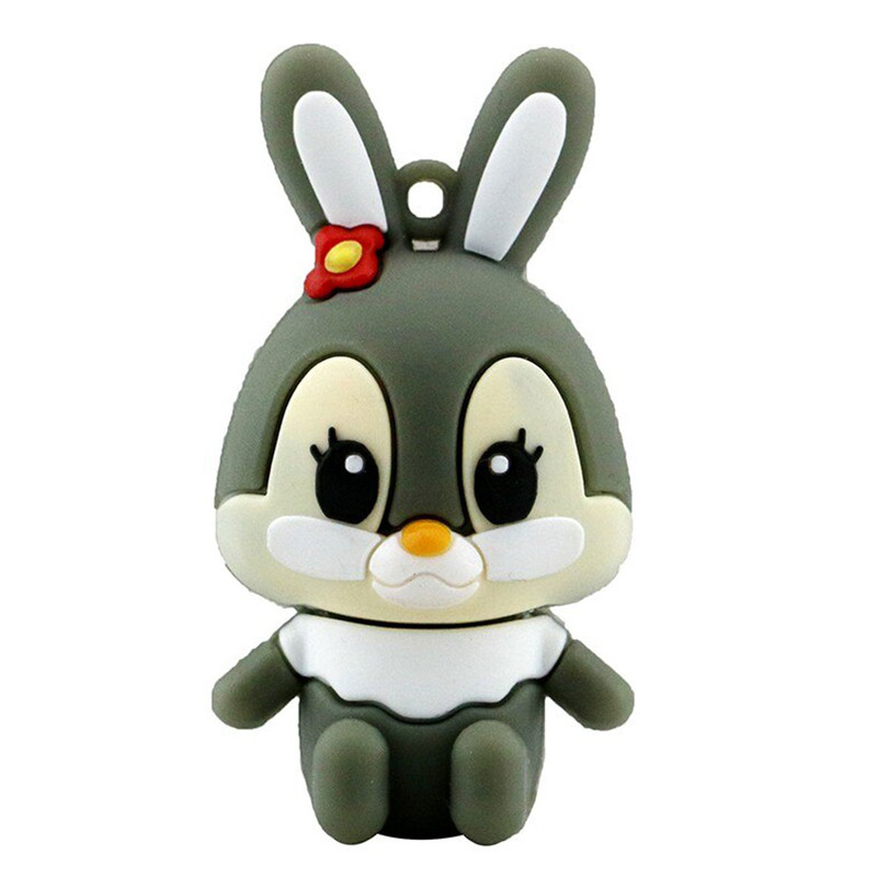 فلش مموری طرح خرگوش نشسته مدل UL-rabbit02 ظرفیت 64 گیگابایت