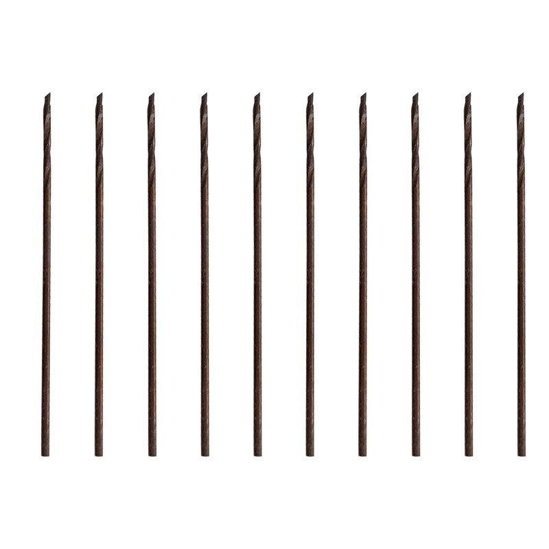 مجموعه 10 عددی مته فلز ولف کد DIN-0.5 سایز 0.5 میلی متر