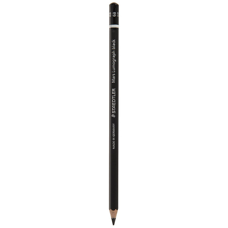 مداد طراحی استدلر مدل Mars Lumograph Black با درجه سختی 6B