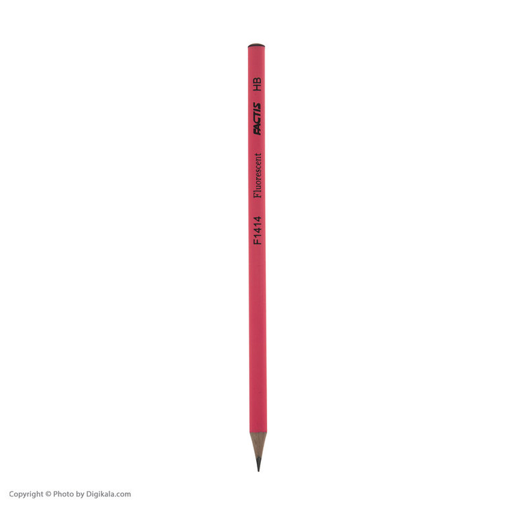 مداد مشکی فکتیس مدل Fluorescent بسته 4 عددی