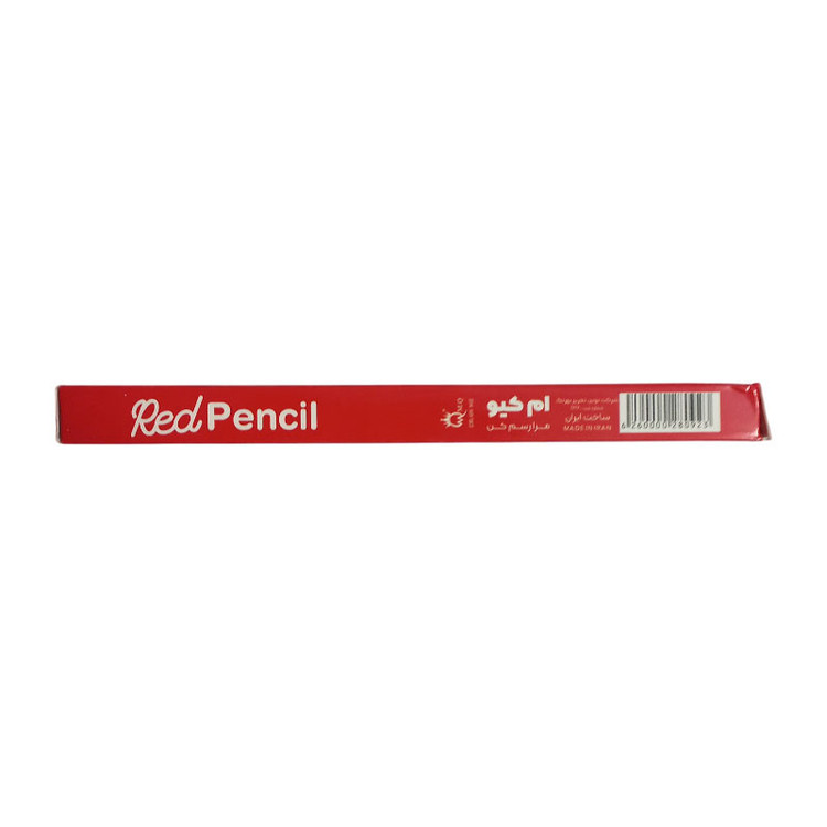 مداد قرمز ام کیو مدل Red Pencil بسته 12 عددی