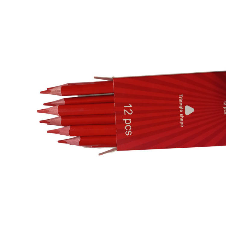 مداد قرمز ام کیو مدل Red Pencil بسته 12 عددی