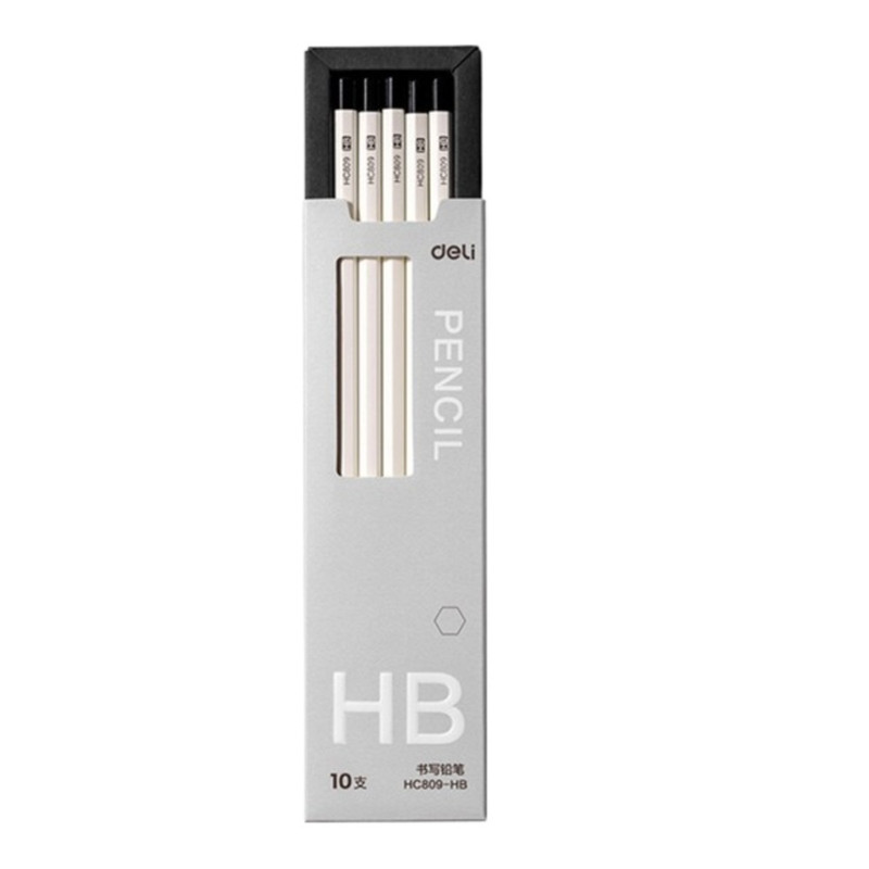 مداد طراحی دلی با درجه سختی 2B مدل HC809 بسته 10 عددی