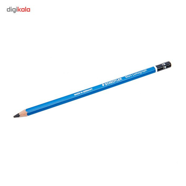 مداد مشکی استدلر مدل Mars Lumograph 100 با درجه سختی 7B