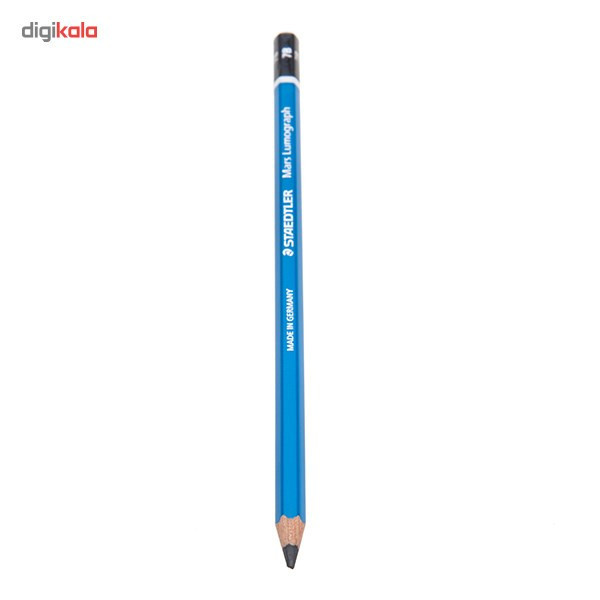 مداد مشکی استدلر مدل Mars Lumograph 100 با درجه سختی 7B