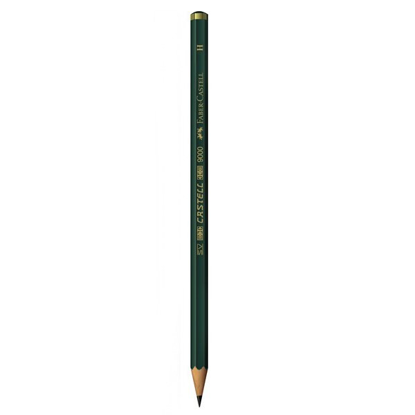 مداد طراحی Faber-Castell مدل 9000 با درجه سختی نوک H