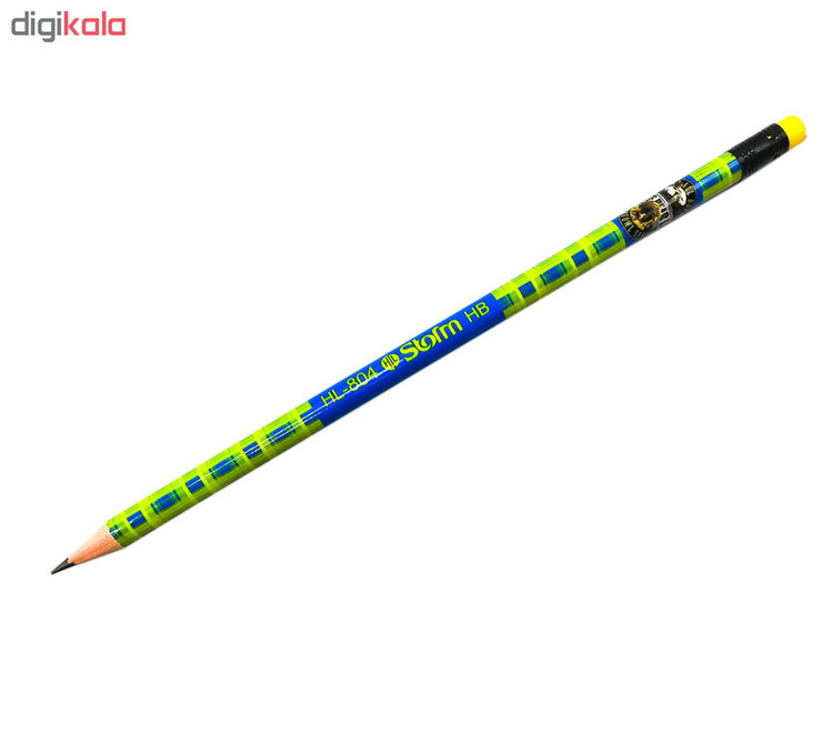 مداد مشکی استورم کد HL-804 بسته 6 عددی
